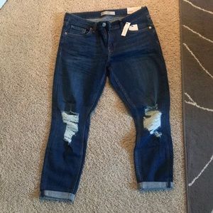 Top Shop Lucas, low rise slim boyfriend jeans